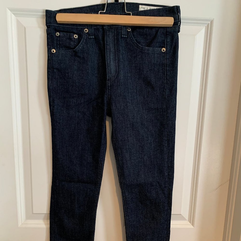rag&bone Dark Wash Skinny Jeans, size 25